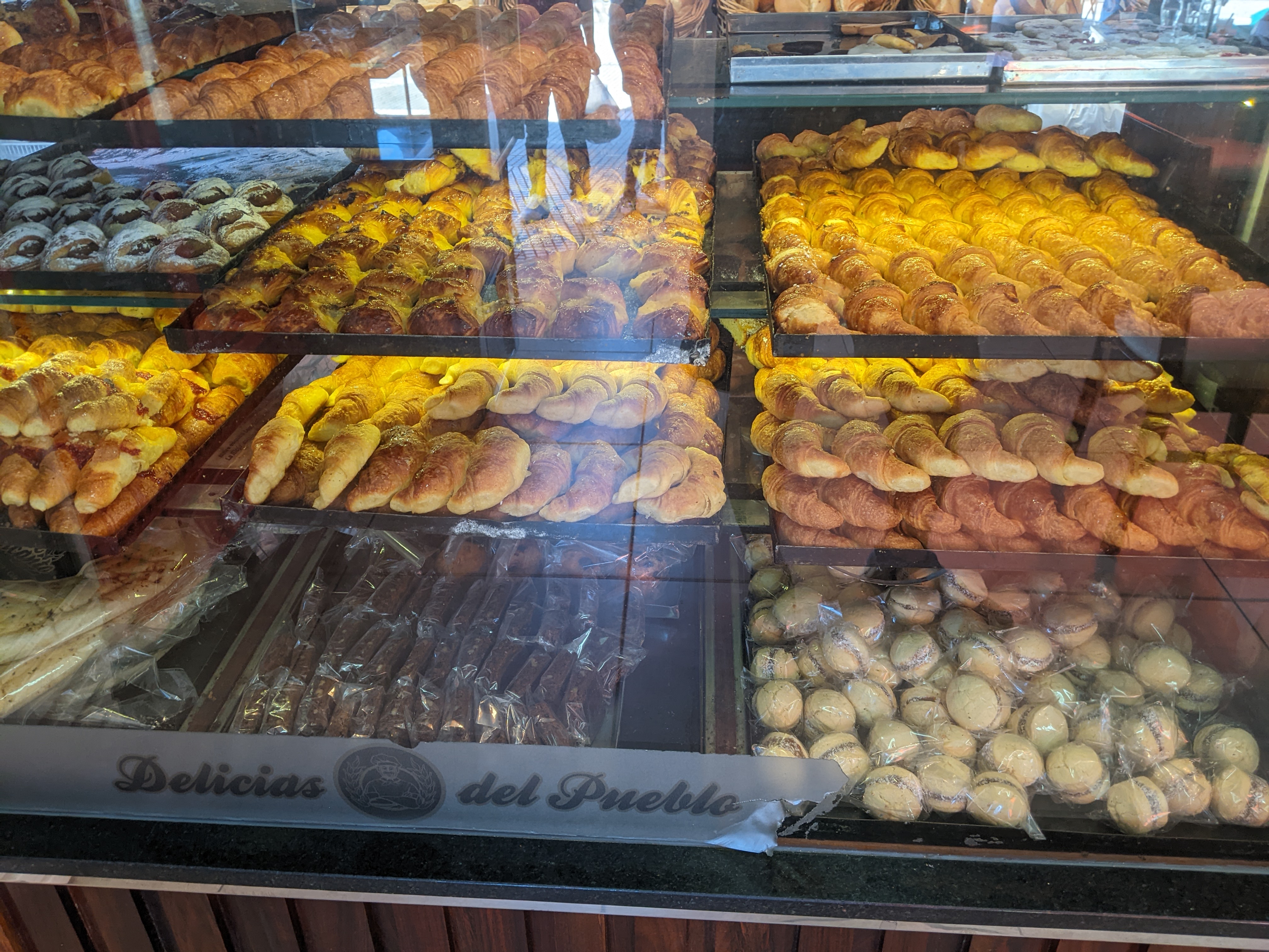 A bakery in Chicoana. Some tough choices had to be made there.